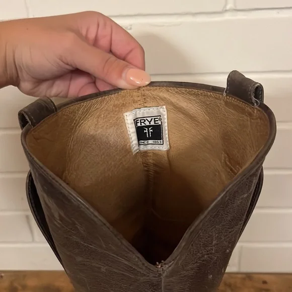 Gray Frye Riding Boot - Picture 4 of 6